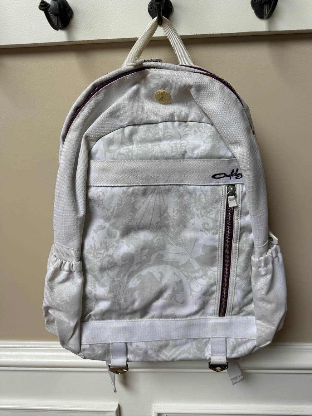 Oakley White & Purple Accent Women’s Backpack